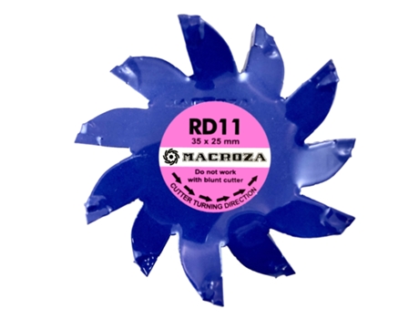 Fresa Rd11 para ranhurador de parede Macroza