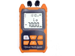 Multímetro Óptico Portátil E 200 Com Fotômetro E Vfl, Faixa De Teste 70 Dbm A 6 Dbm Aquaforge