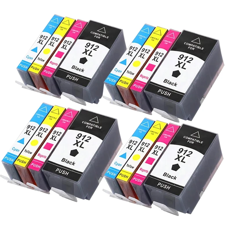 Kit de Recarga de Tinta 2bk 2c 2y 2m 100mlc para impressoras Canon Pixma Pg 440, 445, 510, 512, 545, 540, 243, 210 XL, Cl 441, 446, 511, 513 MDUG