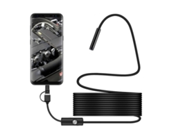 Câmara Endoscópio 3-in-1, 5,5 Mm ​​(cabo Flexível De 2 M) Cuich