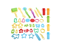 Mali 38 Pcs Ferramentas de Massa Modelar Moldes Diy Crianças Brinquedos Plástico