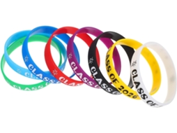 Solustre Conjunto De 8 Pulseiras De Silicone Para Formato Acessórios Eventos E Festivais