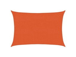 Toldo vela VIDAXL Laranja (2x2,5 m)