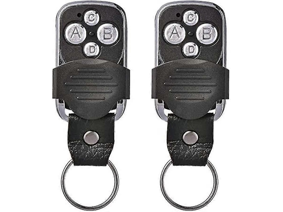 Controle Remoto Universal Para Porta De Garagem, 2 Unidades, Clonagem Elétrica, Chaveiro Universal, Controle Remoto 433mhz Para Portão De Garagem