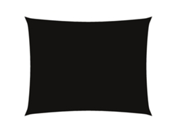 Sun Sail, Sun Sails Vidaxl Preto Tecido (5 X 6 M)