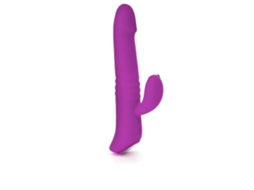 Vibrador Platanomelón Morgan Bunny Lilás 1 Unidade Unissex
