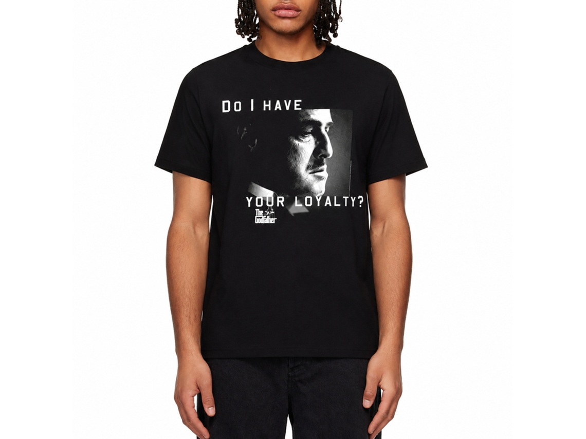 Rockinstone Godfather Do I Have Your Loyalty Black Adult T-shirt Size:xxl