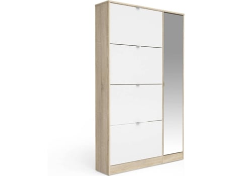 Sapateira DMORA Branco (Madeira - 24x101x163 cm)