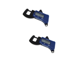 Medidor De Espessura Digital Heallily 2 Peças, Filme Portátil Azul