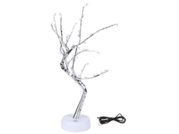 Laxiscreed Luzes Led Com 60 Leds Para Decoração, Festas Ou Bonsai, Luz Amarela Quente