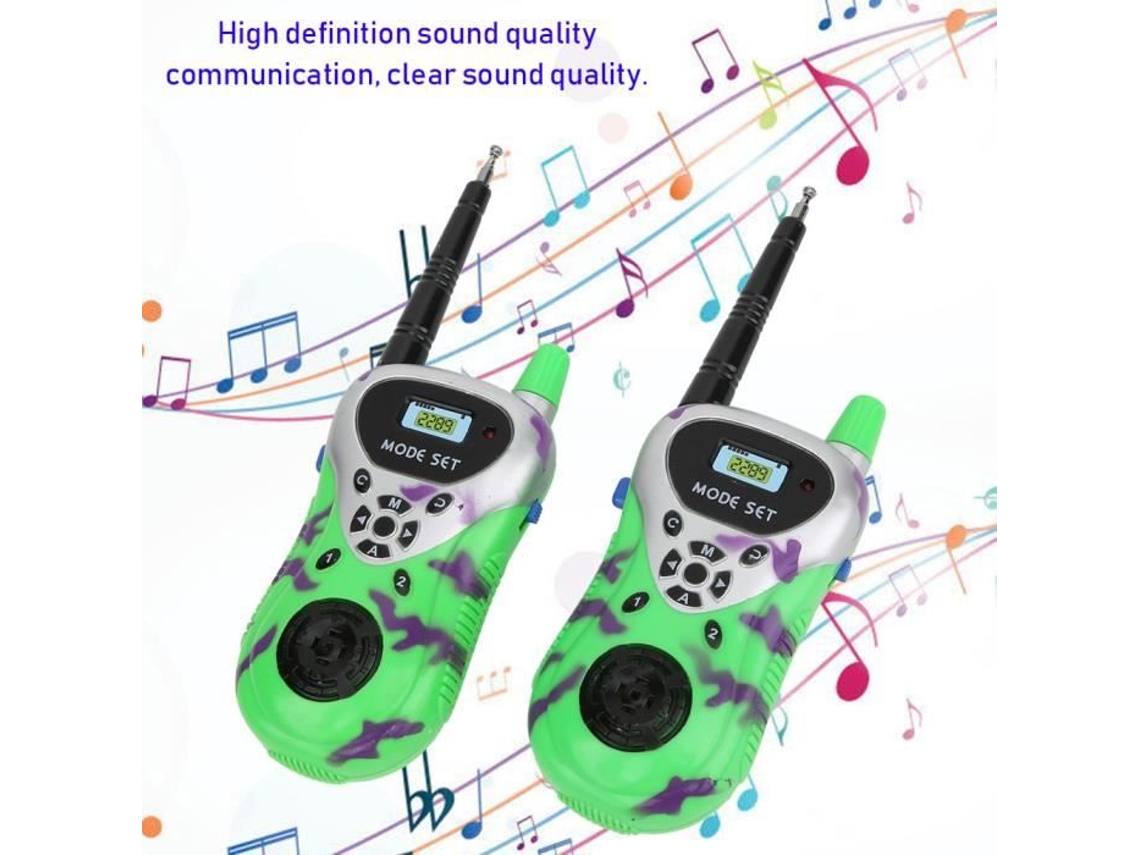 Walkie-talkie Infantil, Verde