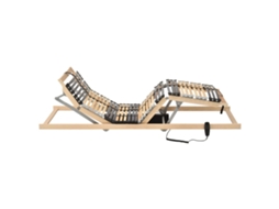 Estrado de ripas elétrico com 42 ripas 7 zonas 80x200 cm MAISON EXCLUSIVE