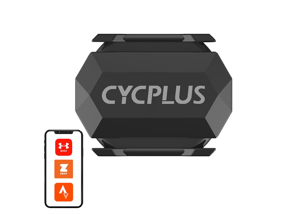 Sensor de Cadência Cycplus C3 Compatível com Wahoo, Zwift, Endomondo, Mapmyride Etc. BRILVIBERA
