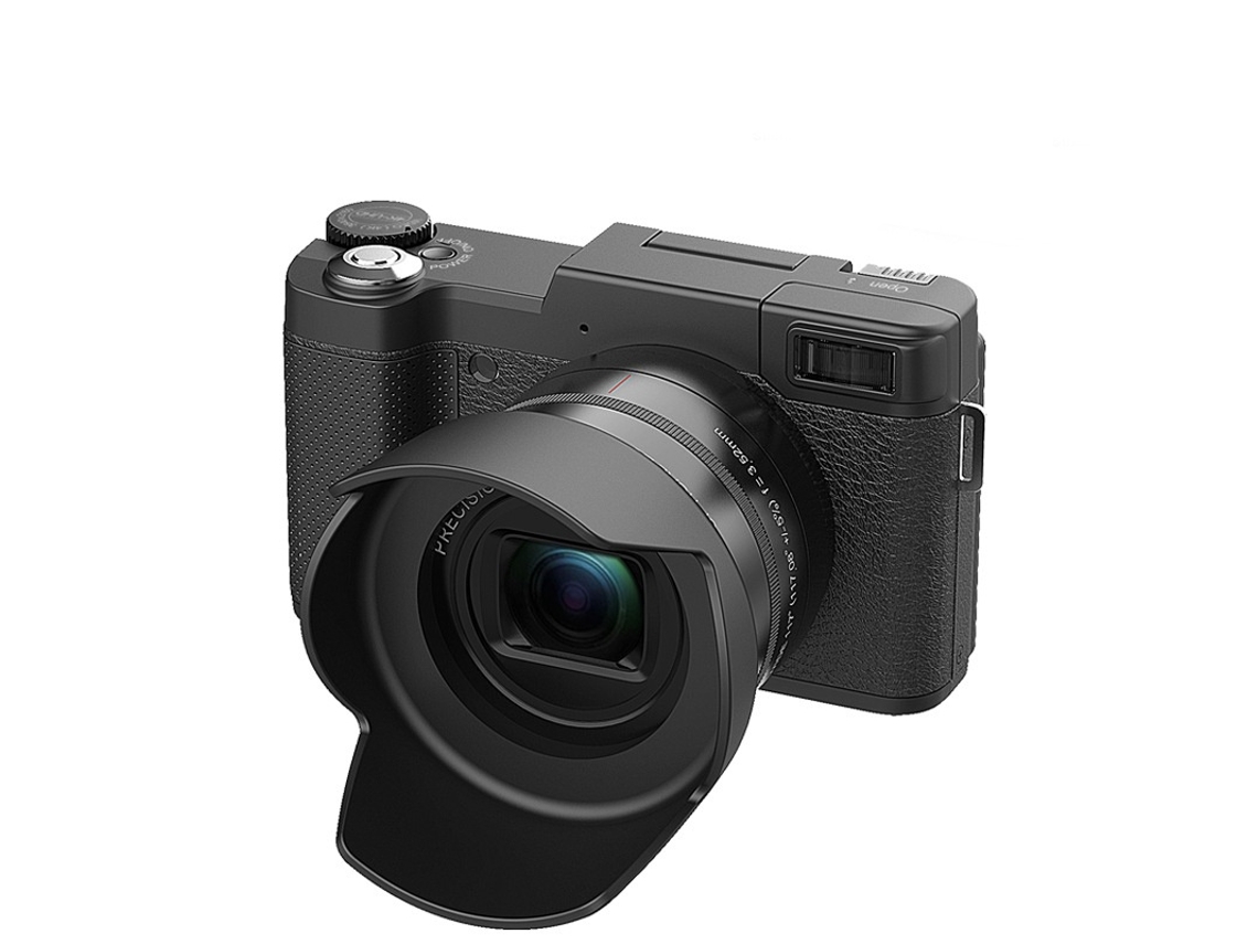 Câmera Digital Com Zoom Óptico De 8x, Vídeo 4k 60fps E Foco Automático (preta)