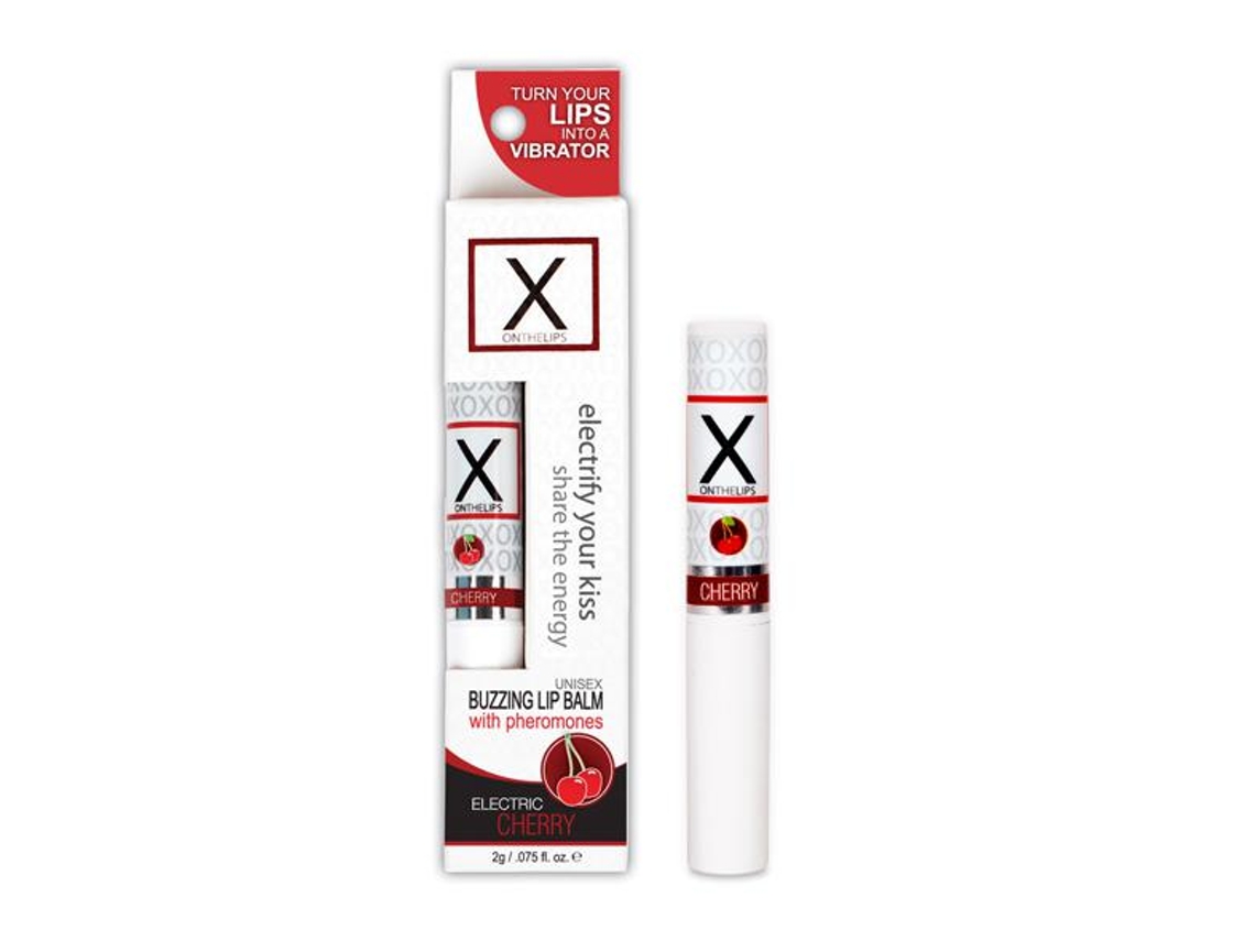 Bálsamo Labial X On The Lips Cereja Sensuva E24295