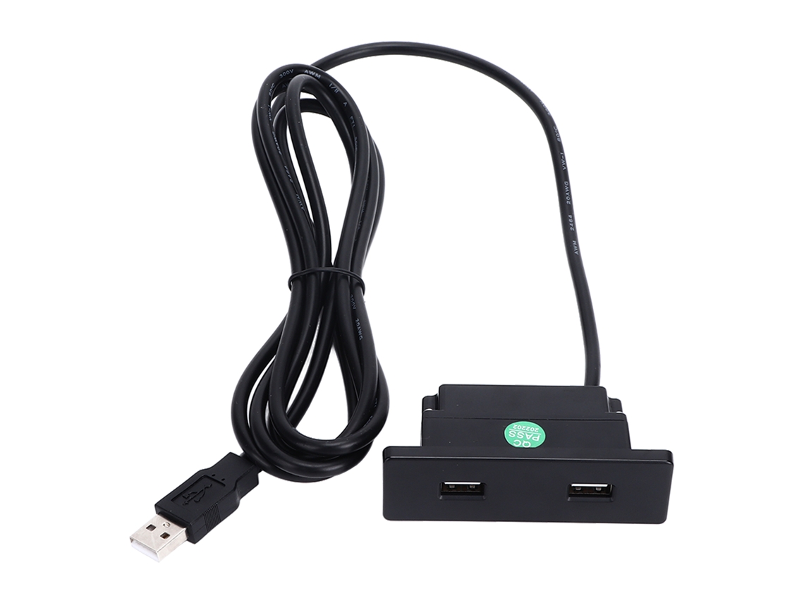 Tomada De Energia Usb Embutida Com Carregamento Dual 2.5m