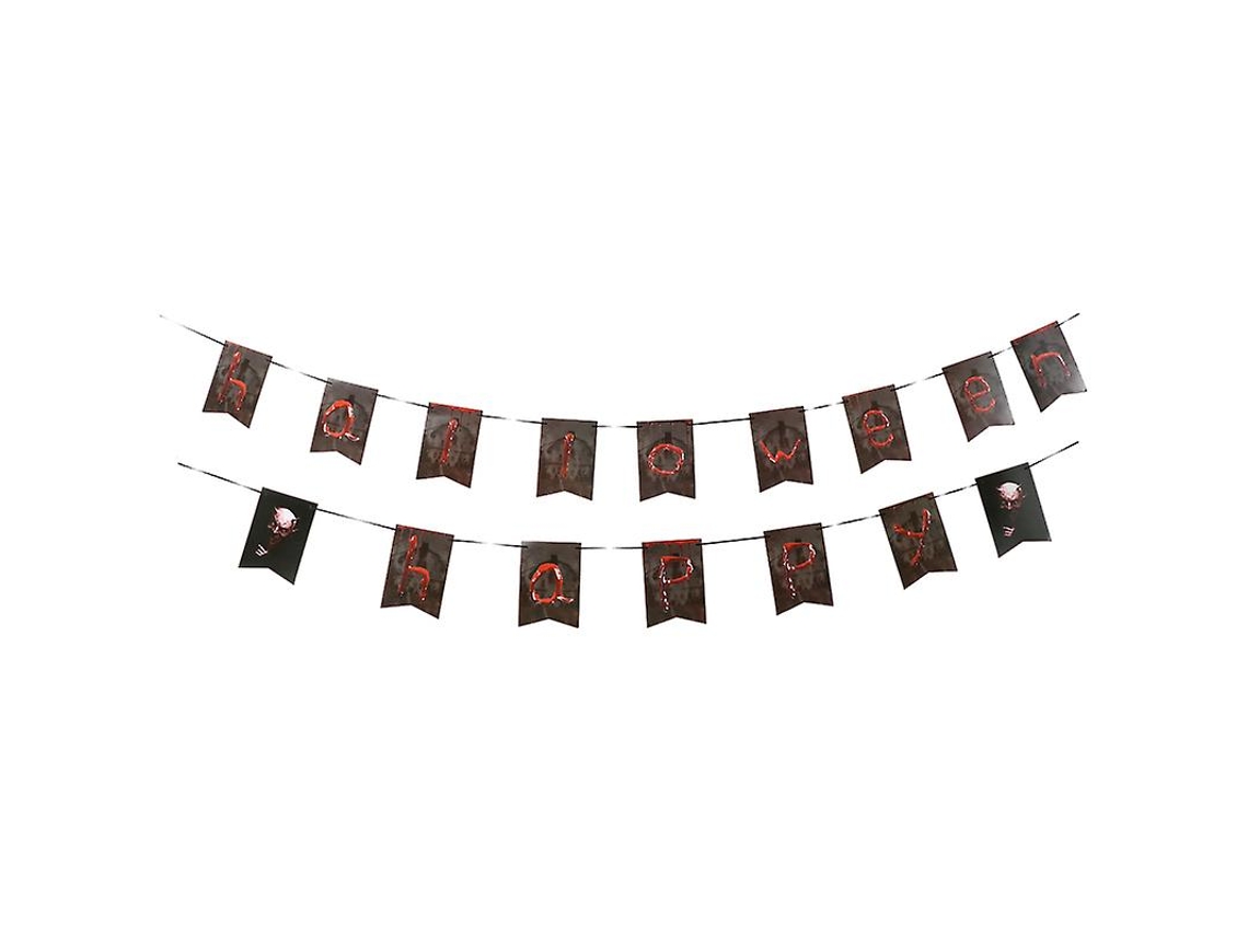 1 Conjunto De Banner De Halloween Para Decoração De Halloween ALLINLESS