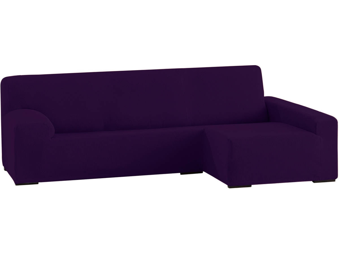 Capa Chaise Longue TODOPARAMICASA Ulises Roxo (Braço Direito Longo - 250 - 310 cm)
