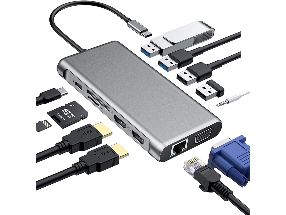 Adaptador Tipo C com 12 Estações de Acoplamento STELASPLEN