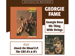 CD Georgie Fame - Georgie Does His Thing With Strings + Knock On Wood E.P. + The CBS A_x005F_x0019_s And B's