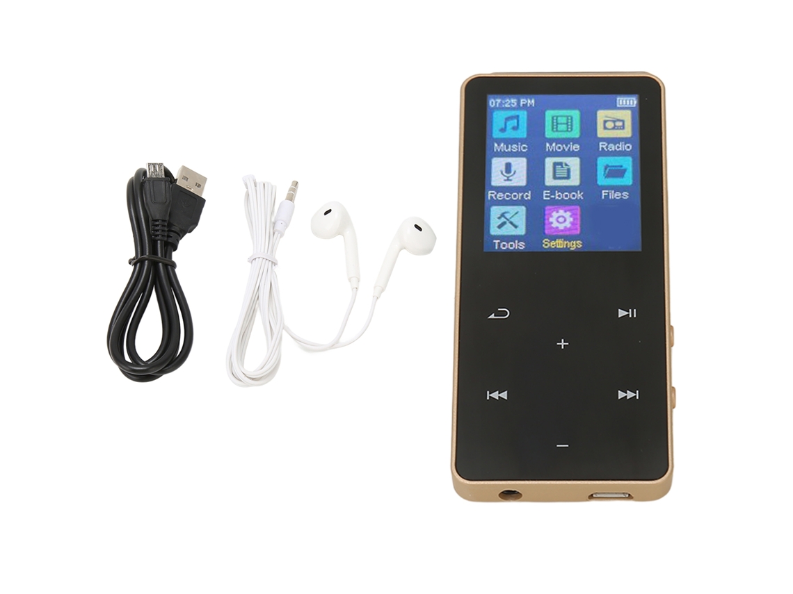 Reprodutor Mp3 LAXISCREED Tela 1.8 Polegadas Touch Bluetooth