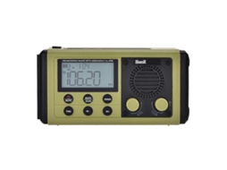 Rádio de Emergência HRD907 com manivela, bateria 10000mAh, solar, iluminação, GOKOCO