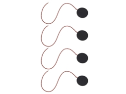 Laxiscreed Alto-falantes De 4 Câmaras (8ω, 3w) Perfeitos Para Sistemas De Som De Alta Qualidade