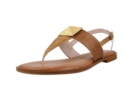 Sapatos de Mulher CARYATIS Tecido Castanho (37)