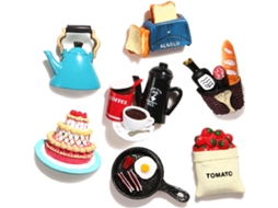 Ímãs De Geladeira Para Alimentos, Ímãs De Geladeira Decorativos Engraçados, Ímãs De Geladeira Fofos Aquaforge