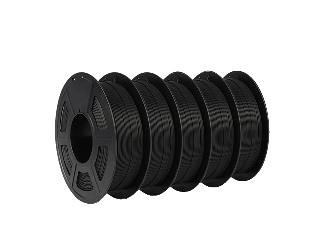 Filamento Pla Fosco, Diâmetro De 1,75mm, Peso De 5 Kg,matte 5 Preto Oem