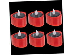 Conjunto de 6 Luzes Solares Led para Jardim e Exterior. SFUSHOS