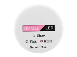 Gel De Extensão De Unhas Cristalino Rápido Manicura Gel Builder Uv Branco Para Arte E Decoração De Unhas