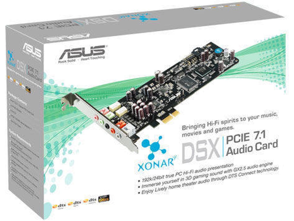 Placa de som ASUS XONAR DSX