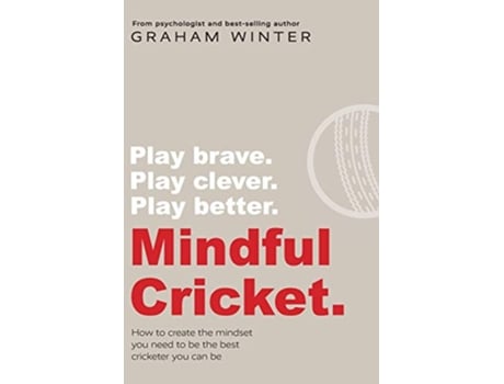 Livro Mindful Cricket de Graham Winter (Inglês)