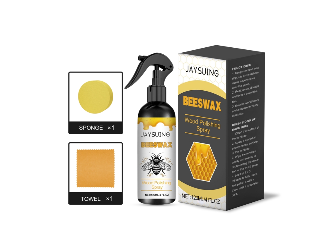 Spray de Cera de Abelha Polimento Móveis Worten