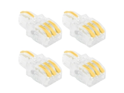 Laxiscreed Conector Spl Com 1 Entrada E 3 Saídas, De Pressão Para Ligações Rápidas