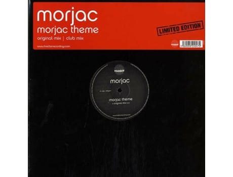 Morjac Theme, Morjac | Media Condition Very Good Plus | 1 X Vinyl 12, 45 Rpm, Limited Edition Free2air Recordings (vg)