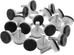 Nuobesty 30 Peças Niveladores De Móveis Ajustáveis M10, Extensores De Pés Mesa Para Móveis Resistentes, Suporte Estável