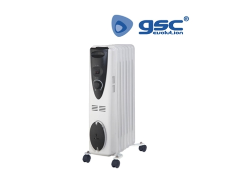 Radiador aquecedor a óleo 1500/2000/2500 W GSC 7 elementos