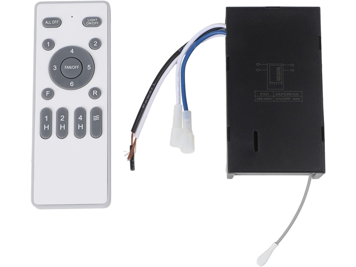 Ventilador De Teto Com Controle Remoto, Receptor Baixa Tensão Para