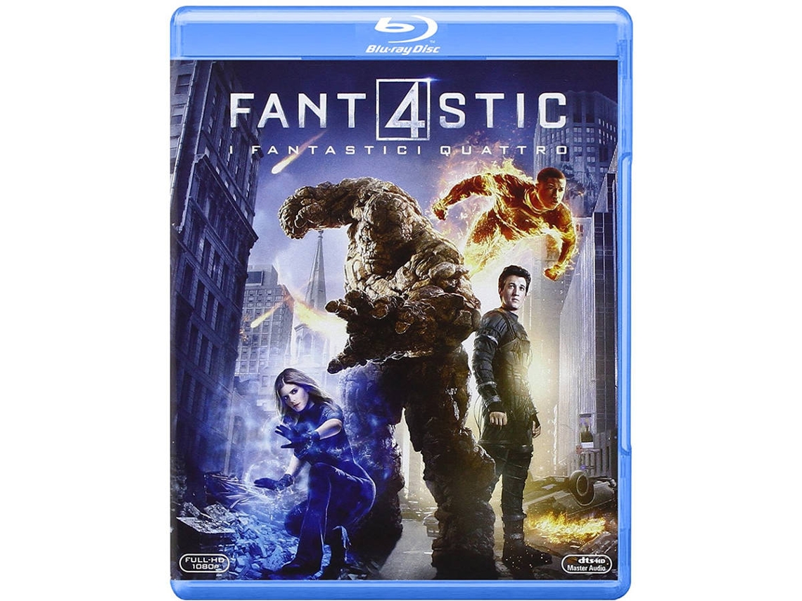 Blu-Ray Fantastic 4 Inglês, Italiano