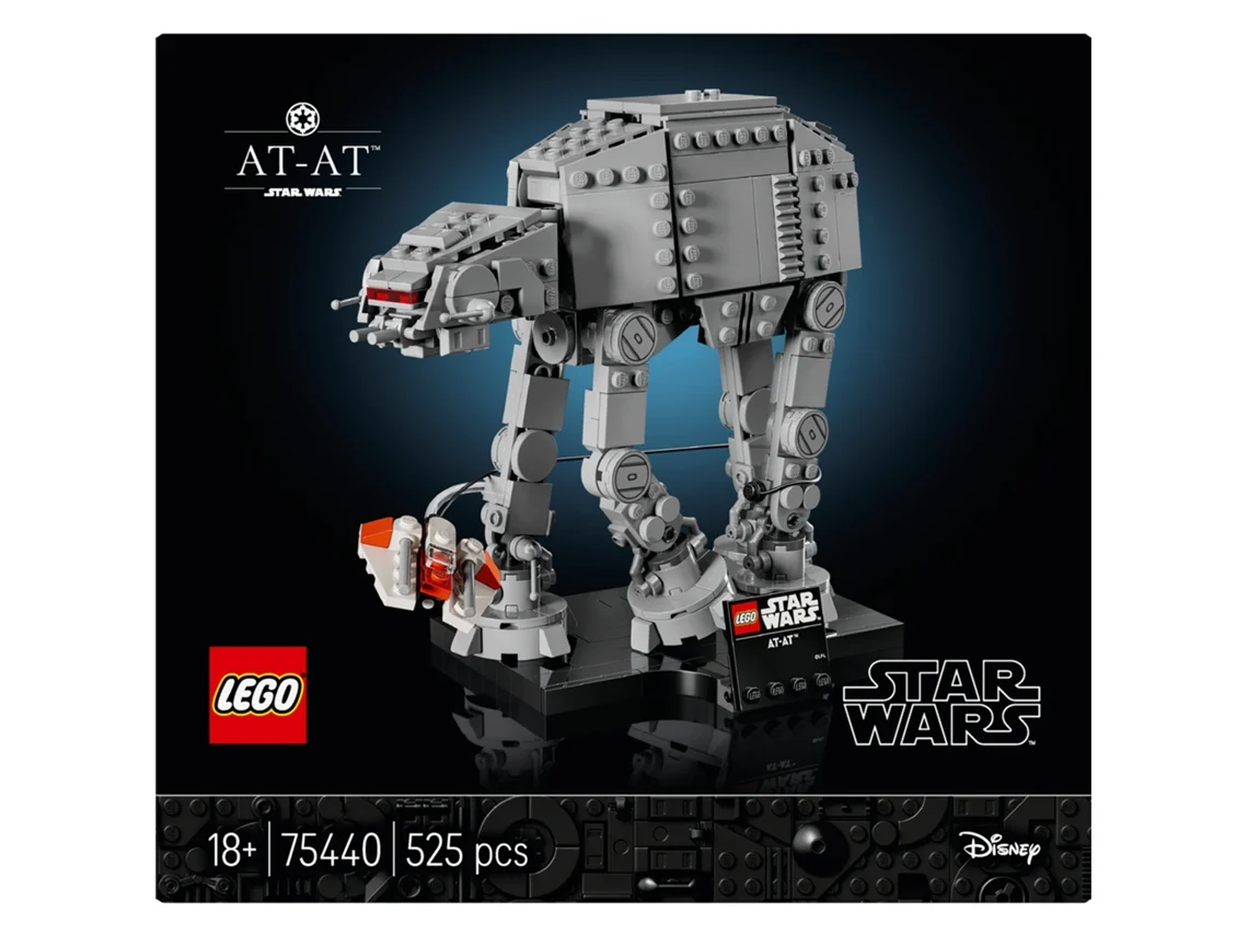 Lego® 75440 Star Wars At-at – Modelo Adulto Com Base De Exibição