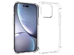 Capa Traseira Wanlonfeng Tm Series De 6,1 Polegadas Em Tpu Transparente De 2,0 Mm Para Iphone 13 Pro (lente Grande)