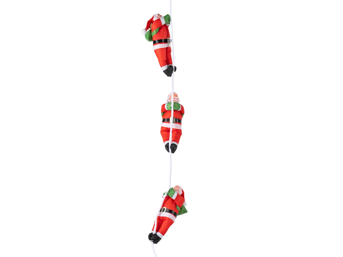 Decoração De Natal Com Boneco De Pai Natal E Escada De Árvore, Enfeites Penduráveis Da Marca Laxiscreed