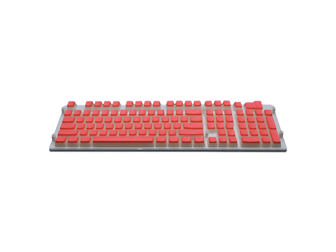 Lurelia Keycaps Rgb Pudding Duas Cores Transparentes Pbt Perfil Oem 108 Teclas Para Teclado Mecânico