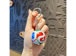 Chaveiro Bola Copa Do Mundo 2026 - Miniatura Oficial, Design Vibrante, Perfeito Para Fãs De Futebol!