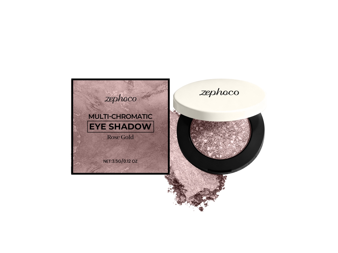 Sombra com Tons Rosa e Ouro, Acabado Seda Brilhante LAXISCREED