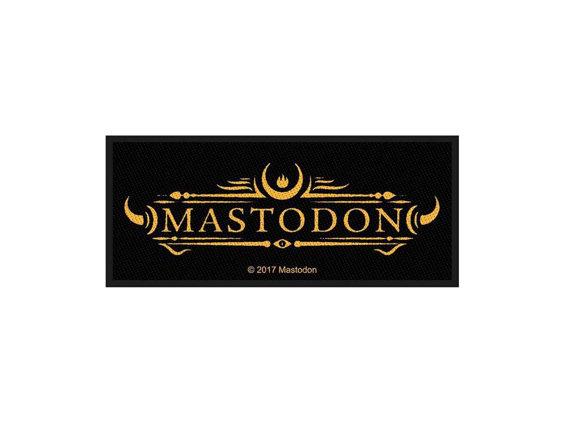 Emblema de Coser ROCK OFF Mastodon Logo