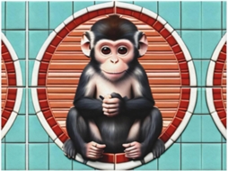 Manta de Flanela Ultramacia Phayah The Silent Monkey para Sofá Cama Sala Estar Escritório Pausa o Almoço 127 X