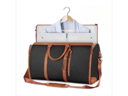 Mala de Viagem AQUAFORGE em Couro Pu, Grande, para Roupas e Itens Diversos